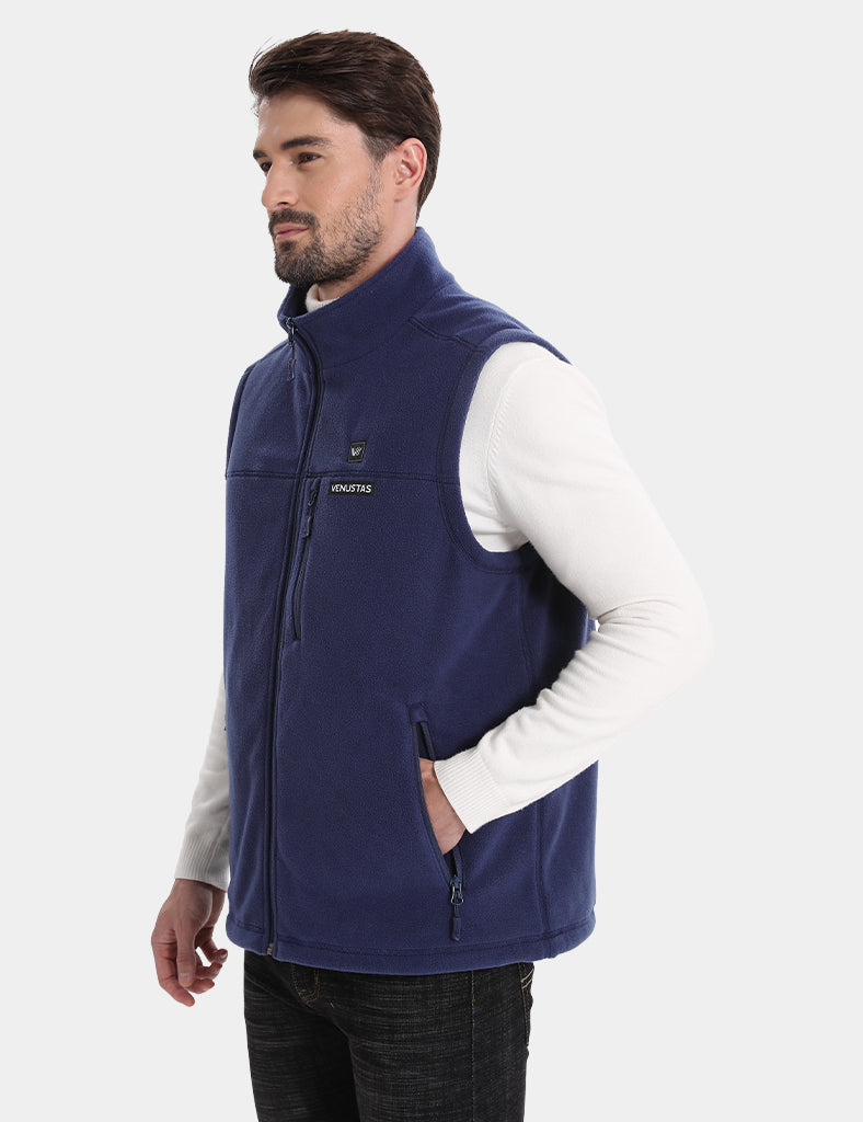 Men’s Heated Recycled Fleece Vest 7.4V, EM21