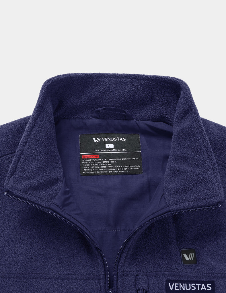 Men’s Heated Recycled Fleece Vest 7.4V, EM21