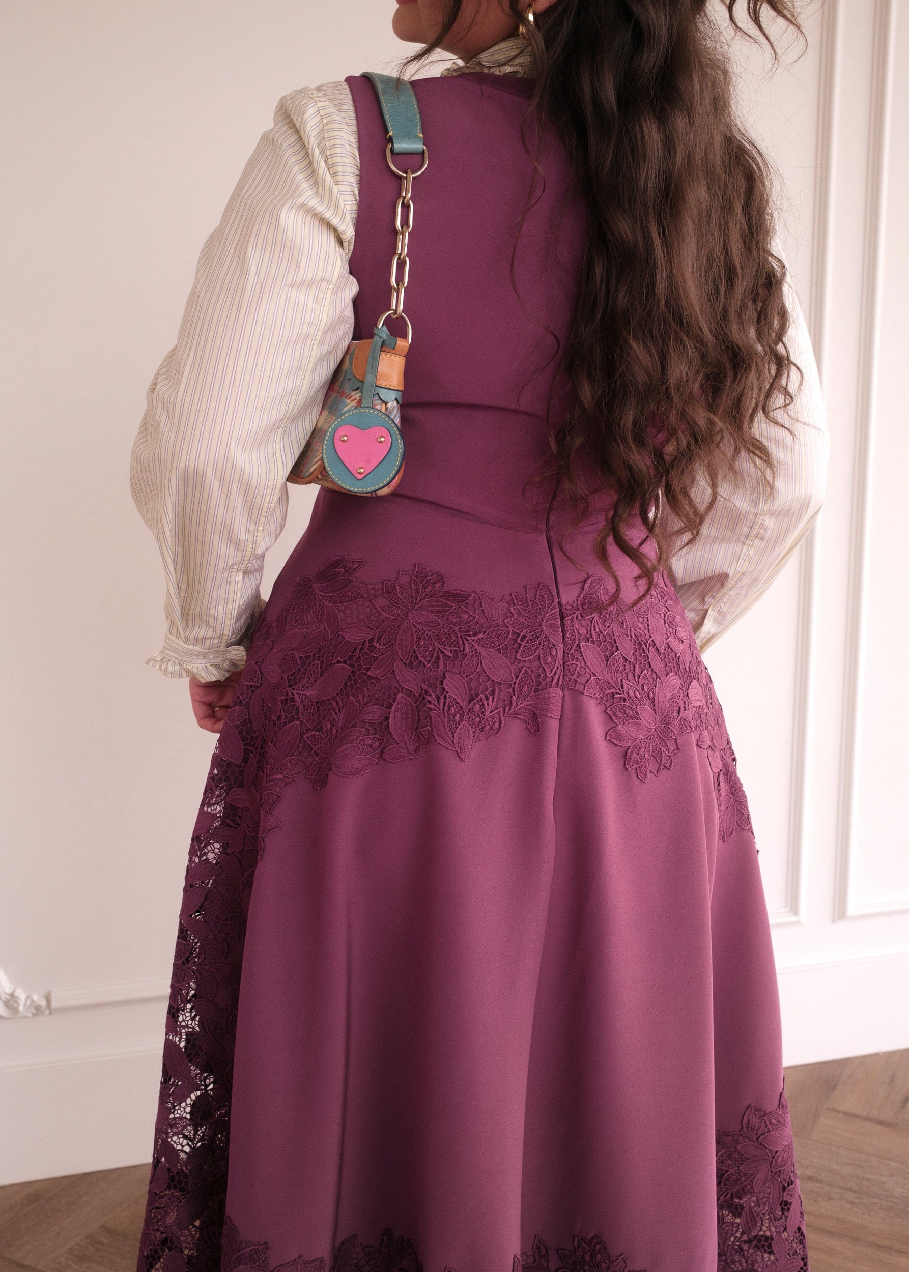 chic size inclusive model wearing Adara Dress