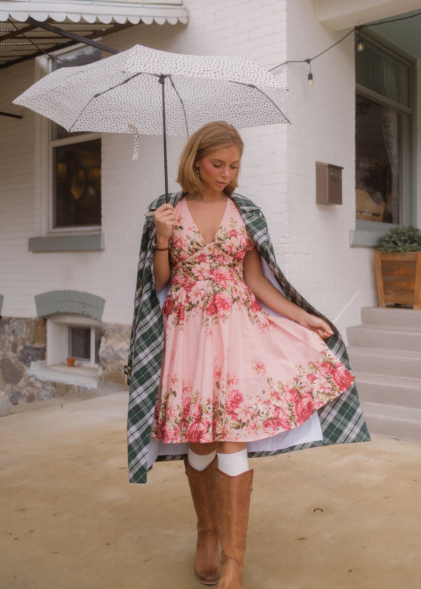 chic size inclusive model wearing Sunday Dress