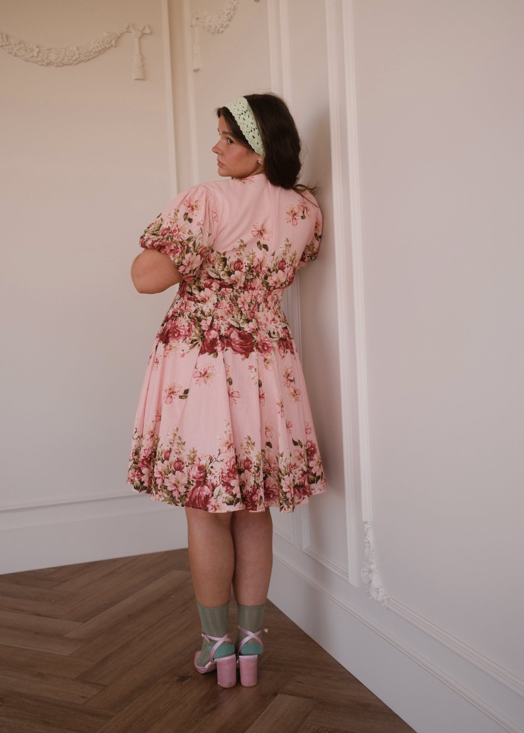 chic size inclusive model wearing Sunday Dress