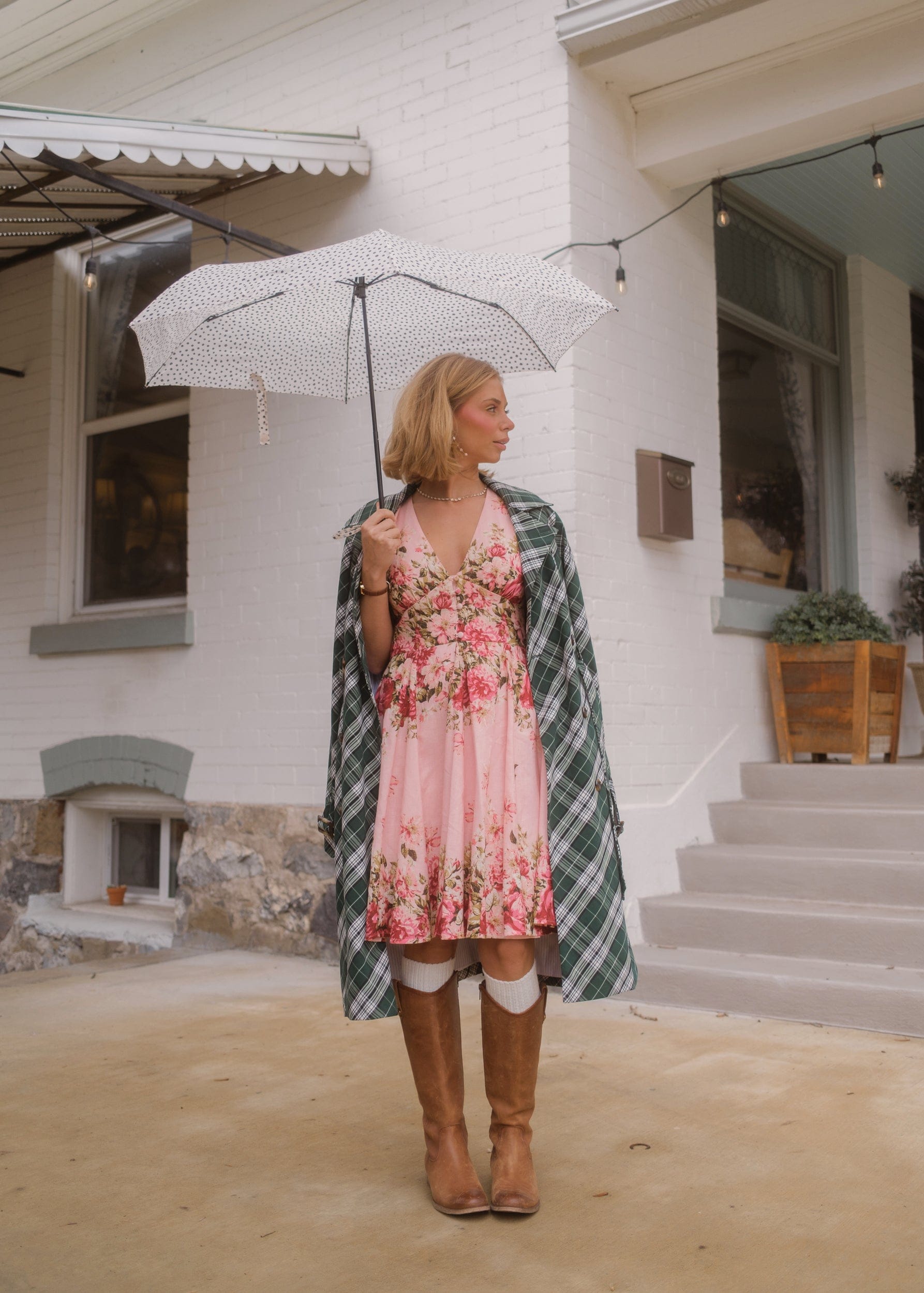 chic size inclusive model wearing Sunday Dress