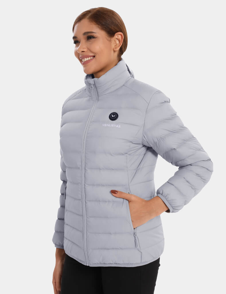 Women's Heated Lightweight Puffer Jacket 7.4V, W48 [Final Sale]