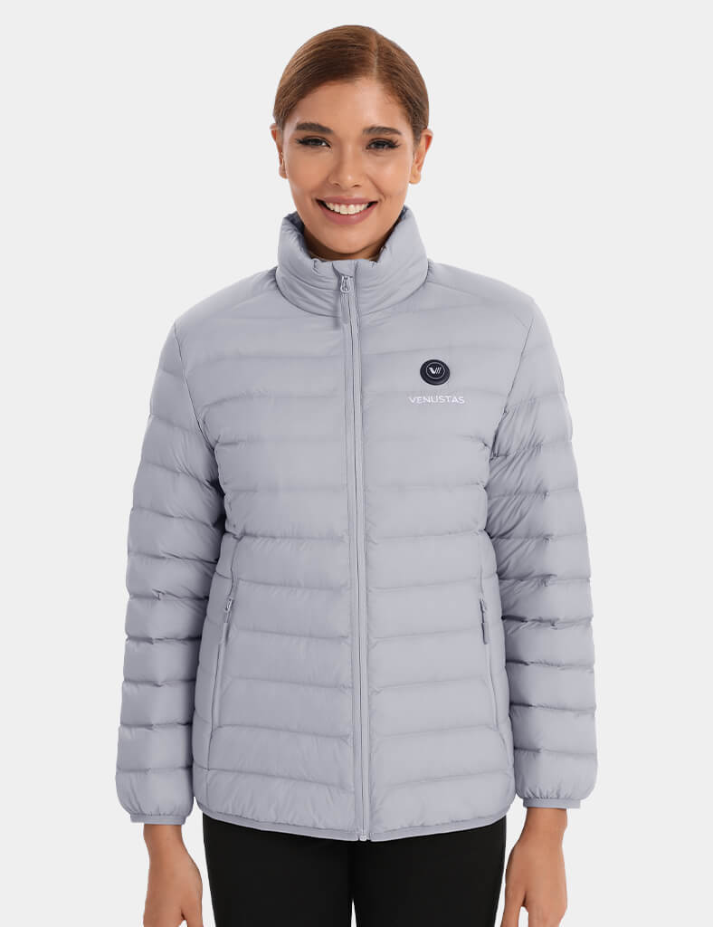 Women's Heated Lightweight Puffer Jacket 7.4V, W48 [Final Sale]