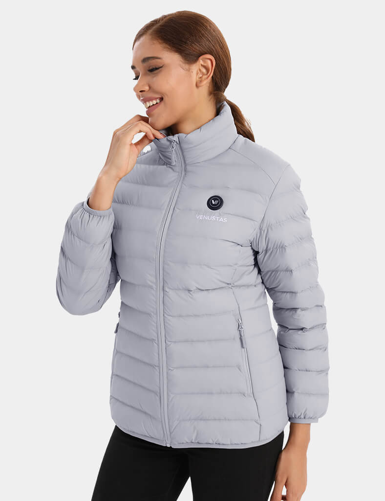Women's Heated Lightweight Puffer Jacket 7.4V, W48 [Final Sale]