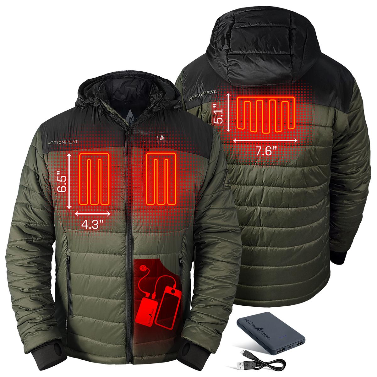 Heatrea 5V Men's Pocono Insulated Heated Jacket