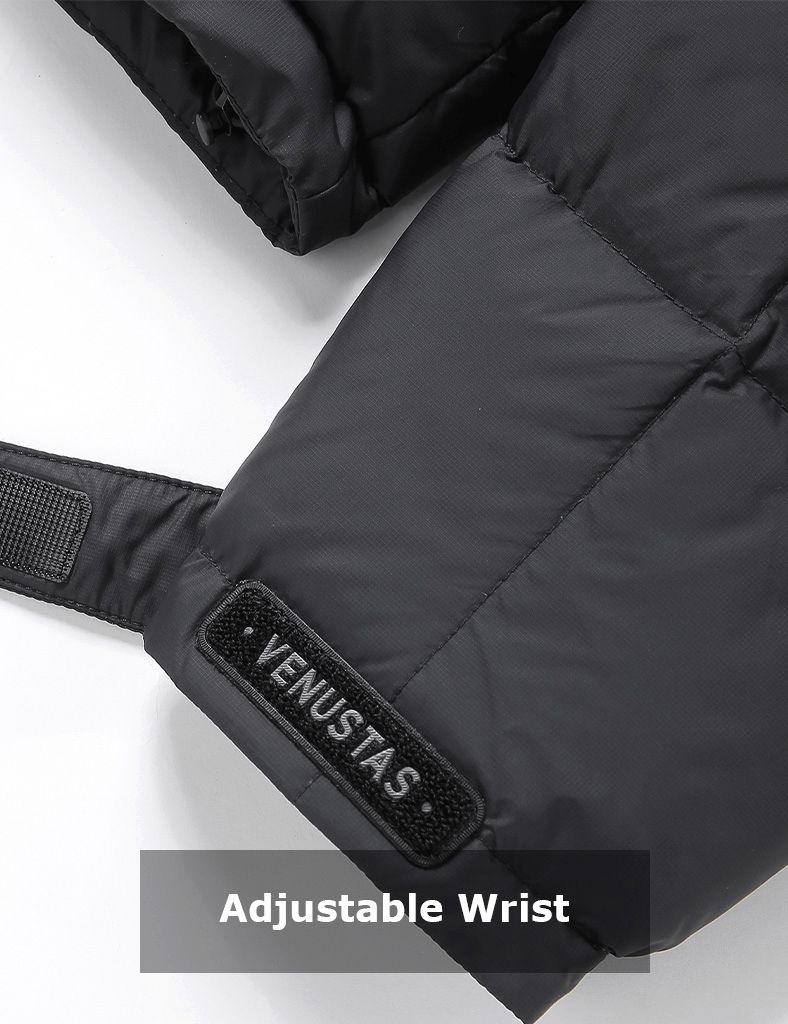 Men's Heated Down Coat with Heating Pockets, 7.4V, M61 [Final Sale]
