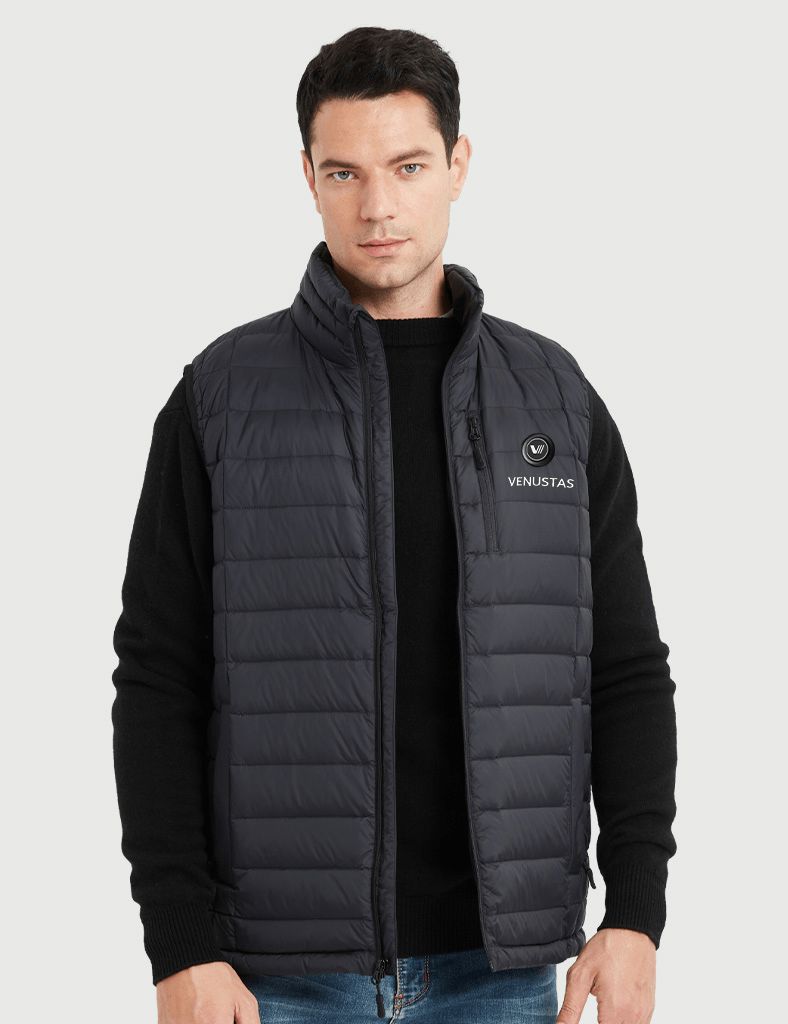 Men's Heated Vest with Stand Collar 7.4V, M52 [Final Sale]