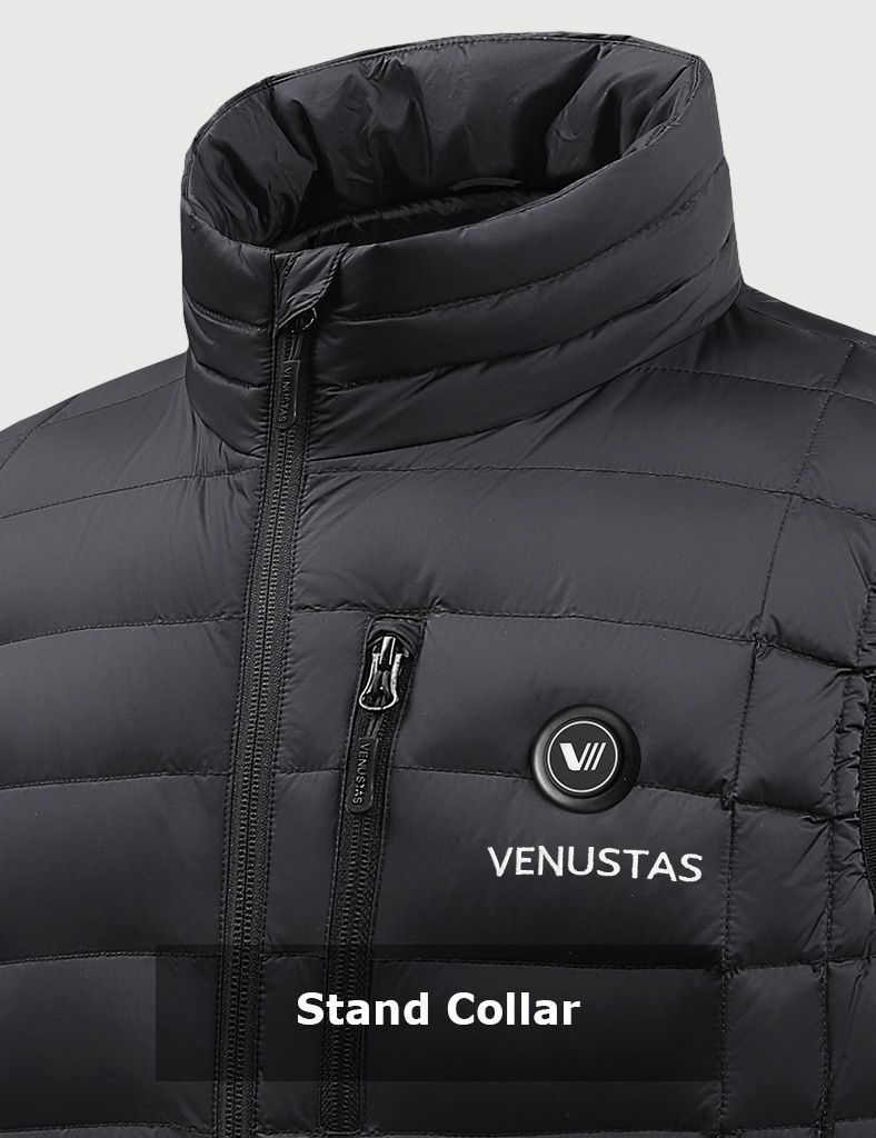 Men's Heated Vest with Stand Collar 7.4V, M52 [Final Sale]