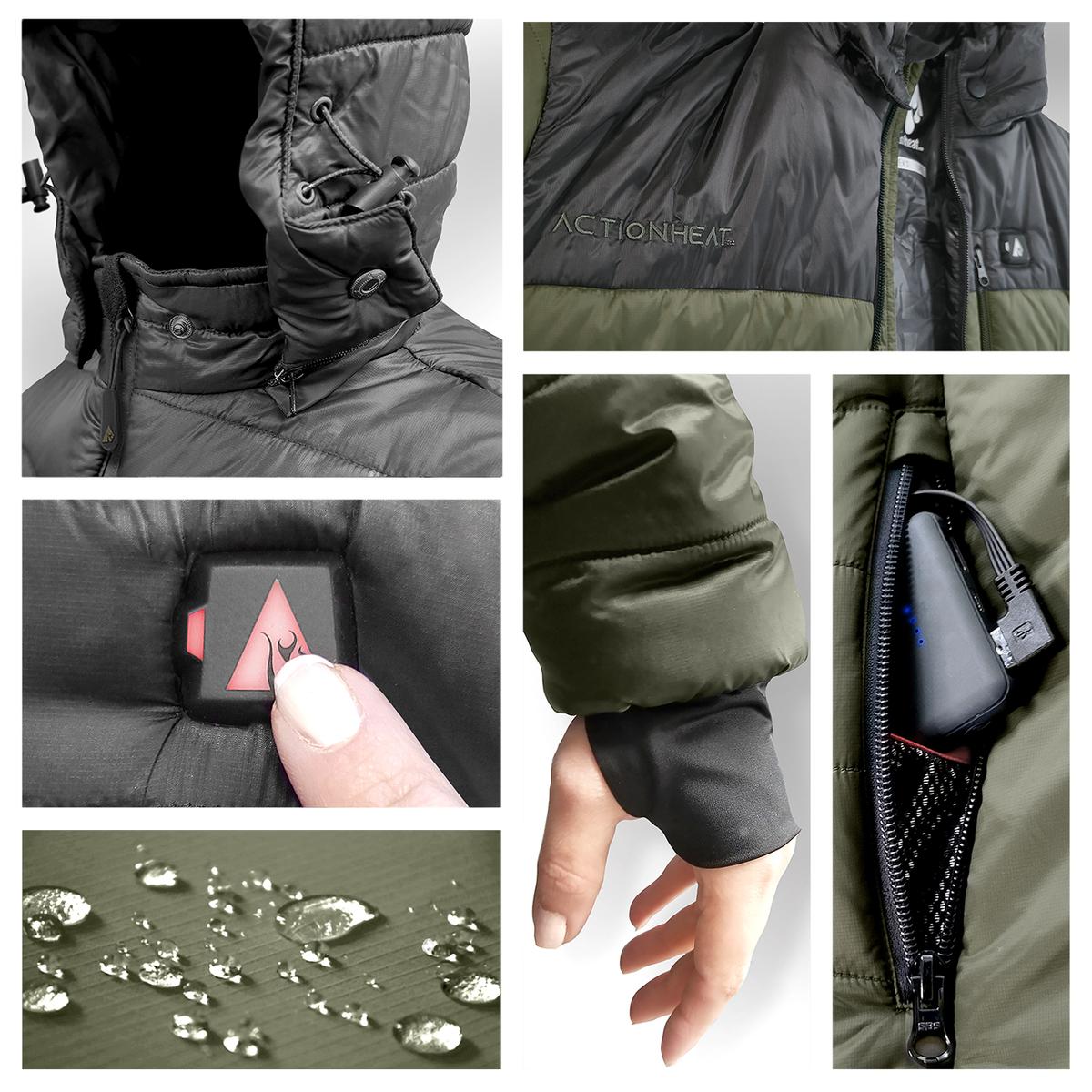 Heatrea 5V Men's Pocono Insulated Heated Jacket