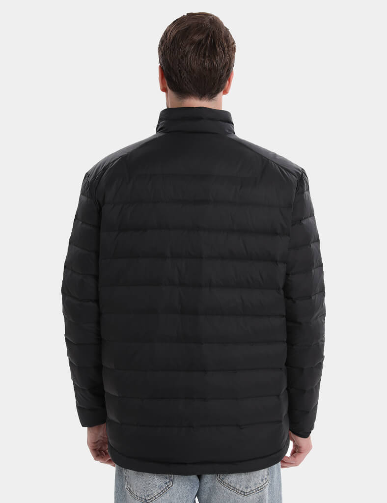 Men's Recycled Heated Lightweight Down Jacket 7.4V, EM31 [Final Sale]