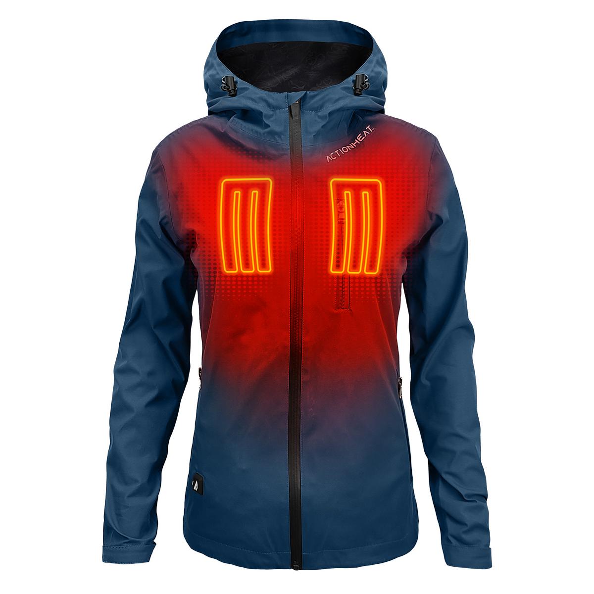 Heatrea 5V Women's Waterproof Heated Rain Jacket