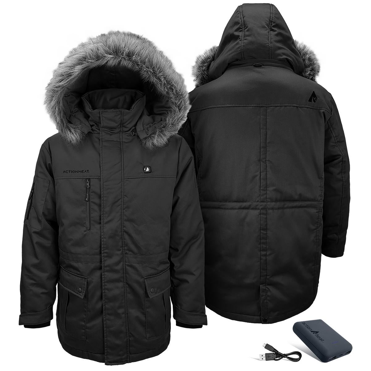 Heatrea 5V Men's Battery Heated Parka Jacket