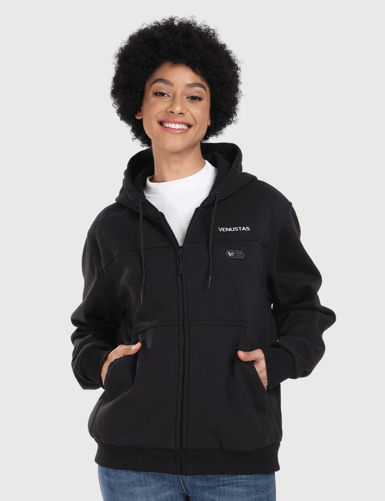 Unisex Dual Control Heated Fleece Hoodie 12V, U41G
