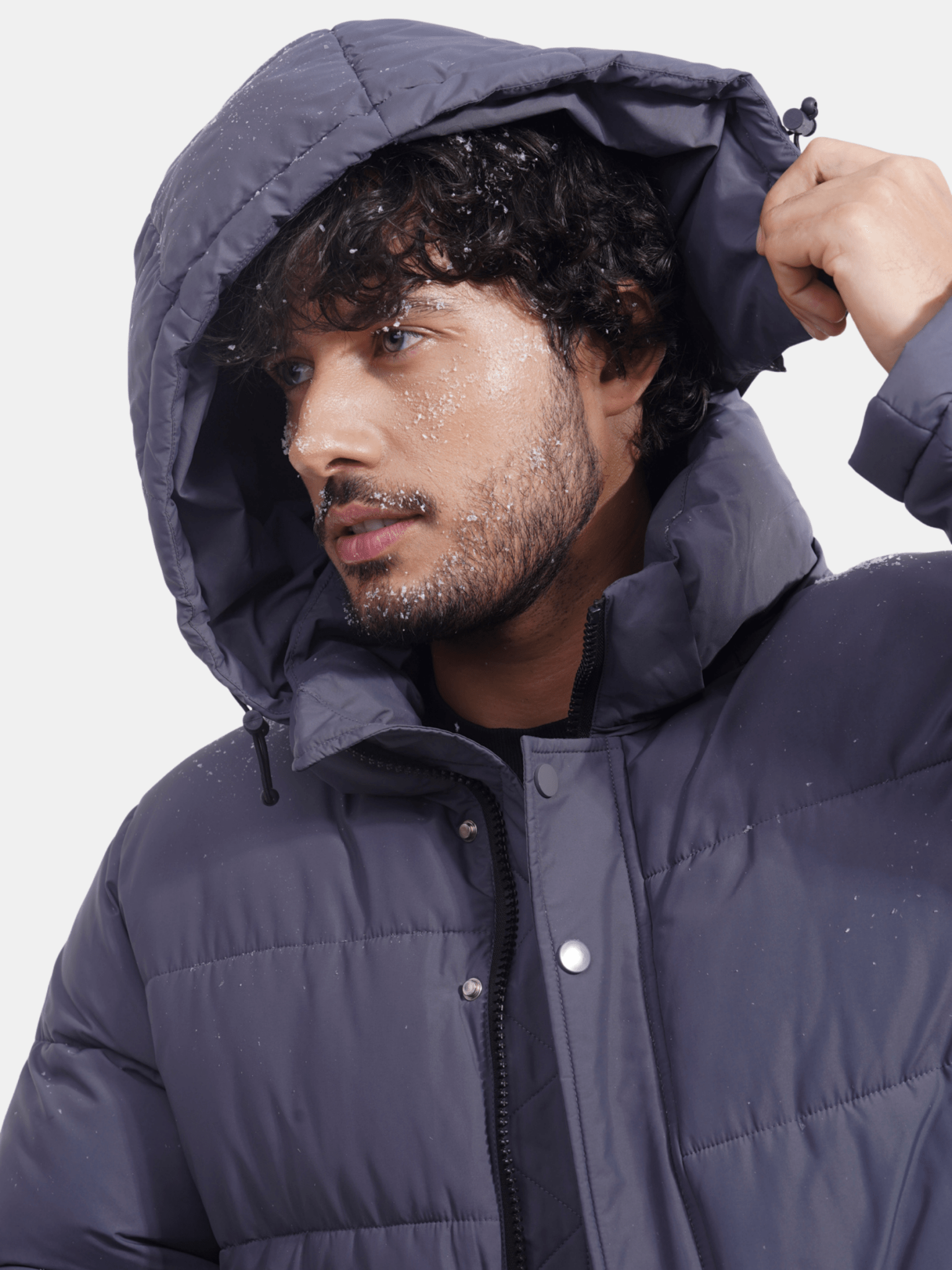 Men's Detachable-Hooded Puffer Jacket - product image 6