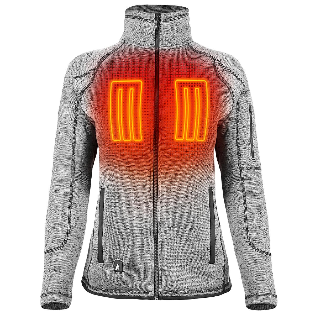 Heatrea 5V Women's Battery Heated Sweater Jacket