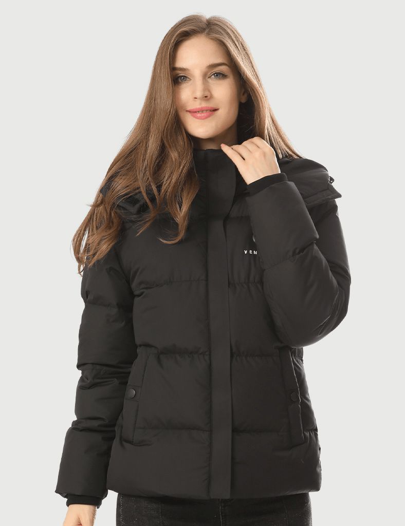 Women's Heated Coat 7.4V with 90% Down Insulation, W2036 [Final Sale]