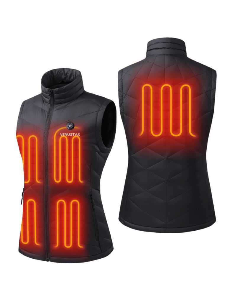 Women’s Heated Down Vest 7.4V with Heating Pockets, W51 [Final Sale]