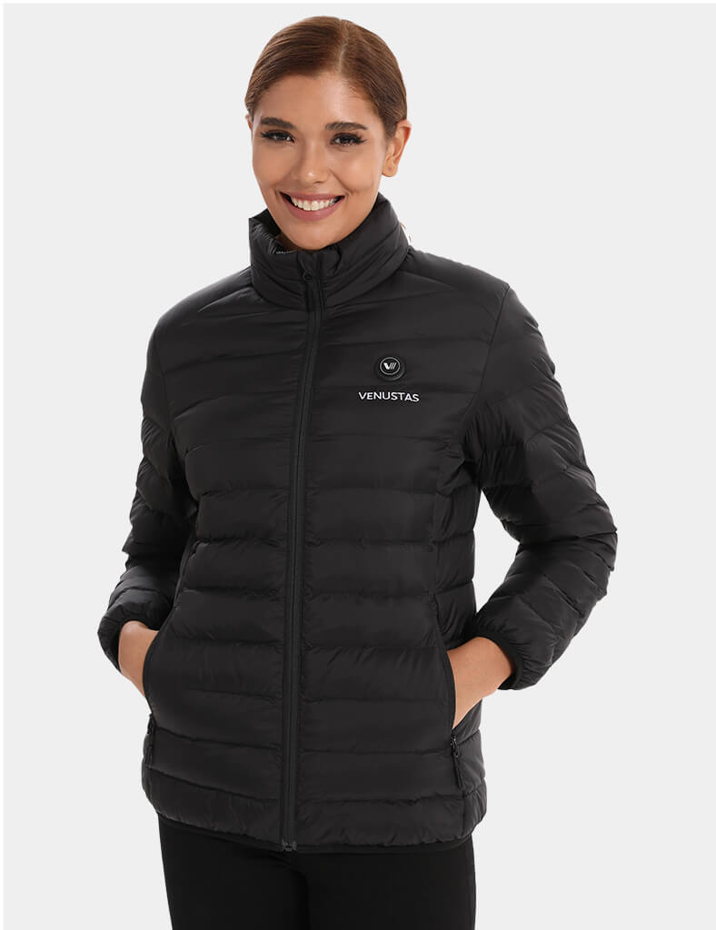 Women's Heated Lightweight Puffer Jacket 7.4V, W48 [Final Sale]