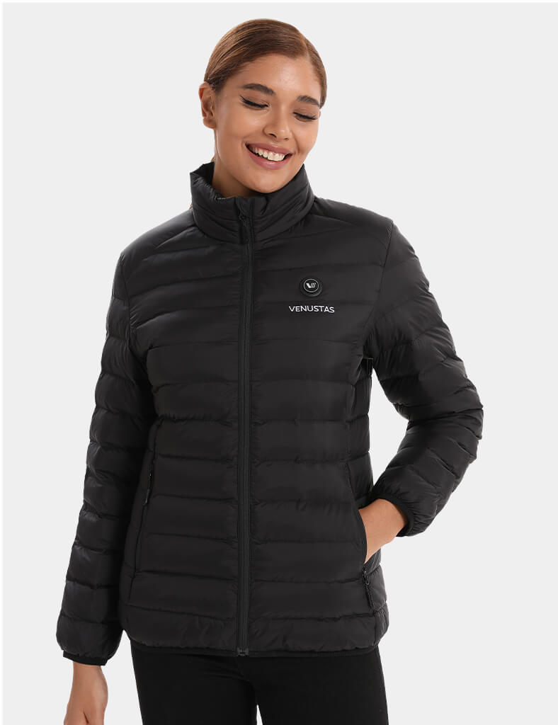 Women's Heated Lightweight Puffer Jacket 7.4V, W48 [Final Sale]
