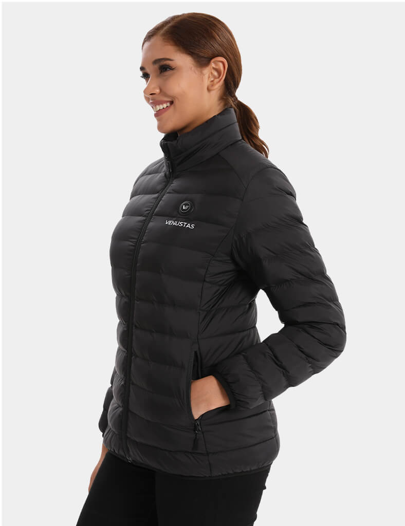 Women's Heated Lightweight Puffer Jacket 7.4V, W48 [Final Sale]