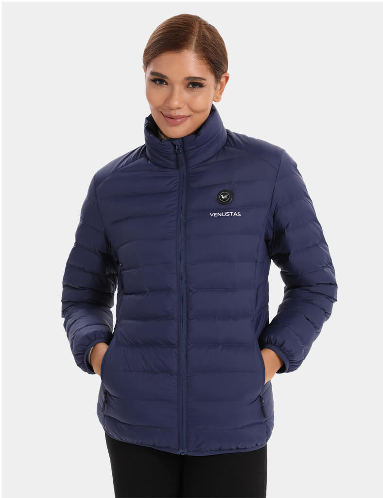 Women's Heated Lightweight Puffer Jacket 7.4V, W48 [Final Sale]