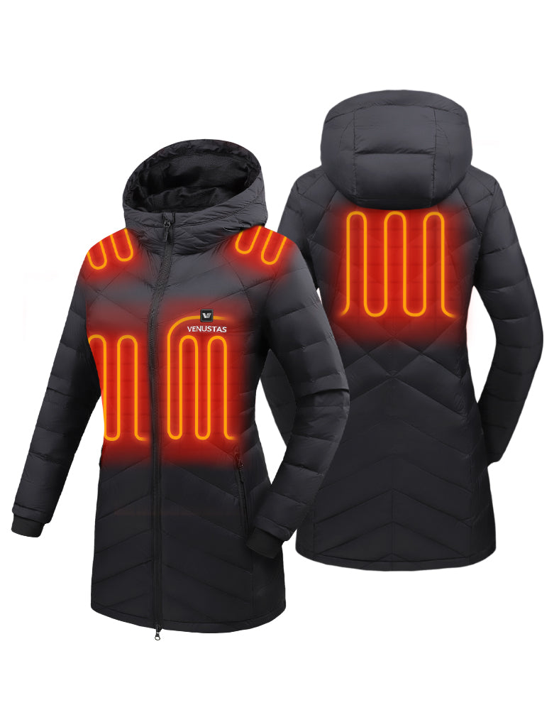 Women’s Heated Recycled Puffer Jacket 7.4V, EW68