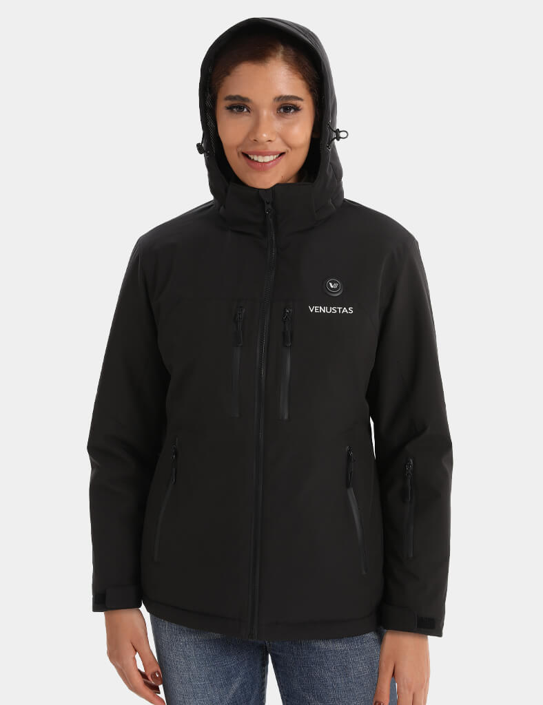 Women's Waterproof Heated Lightweight FELLEX® Jacket 12V, Arm Heating