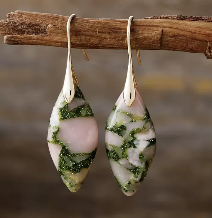 Freshwater Pearl Shell Dangle Earrings