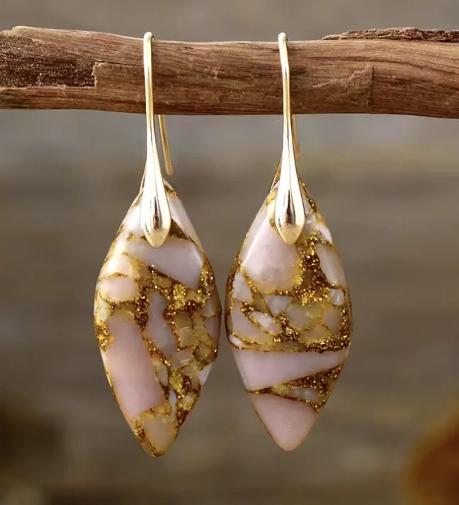 Freshwater Pearl Shell Dangle Earrings