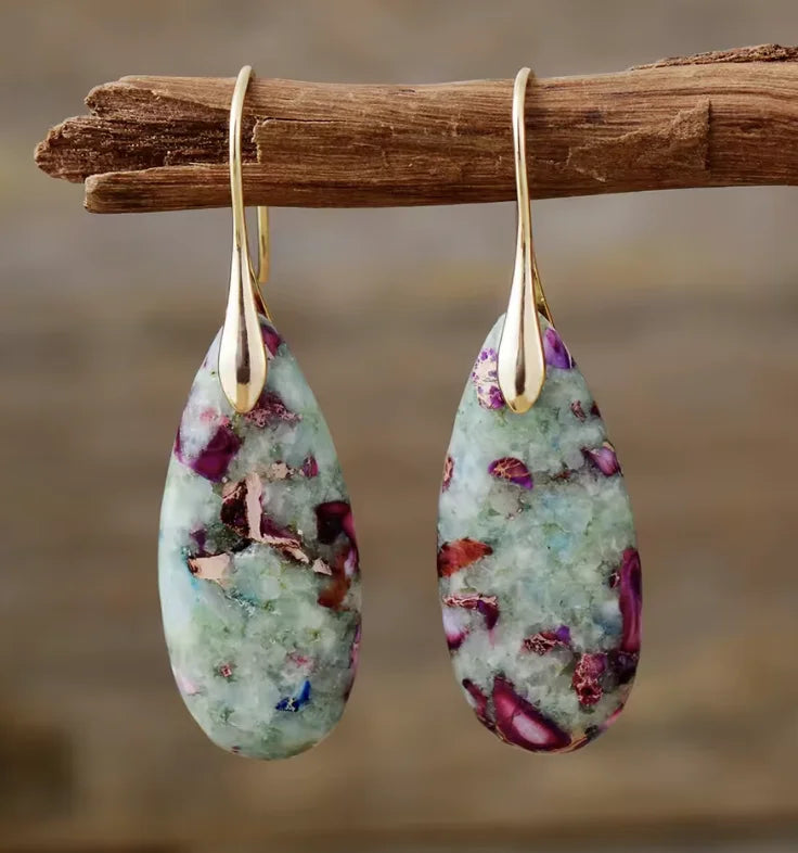Freshwater Pearl Shell Dangle Earrings