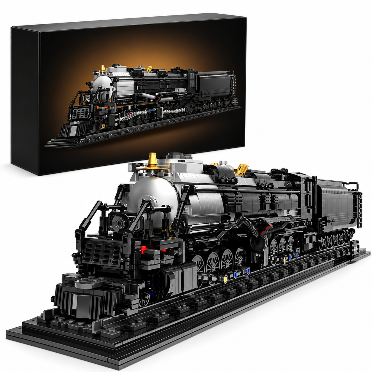 Big Boy 4014 Steam Locomotive Building Set