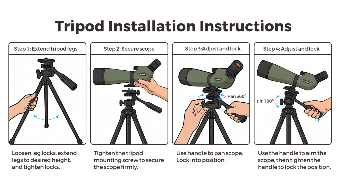 Universal 10-In Aluminum Tripod