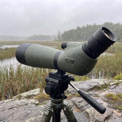 Krinex  25-75x80 Binocular Telescope-Waterproof, BAK-4 Prisms, Fully Multi-Coated Optics