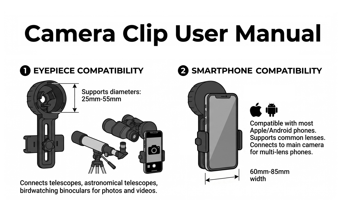 Smartphone Adapter Kit
