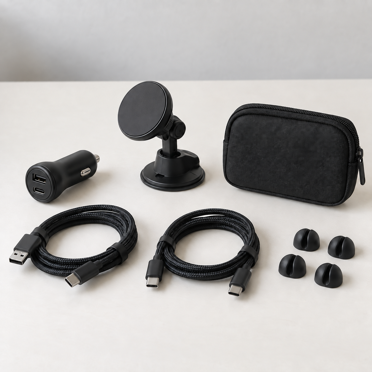 Drive-Ready Charging and Phone Mount Kit - gallery view 1