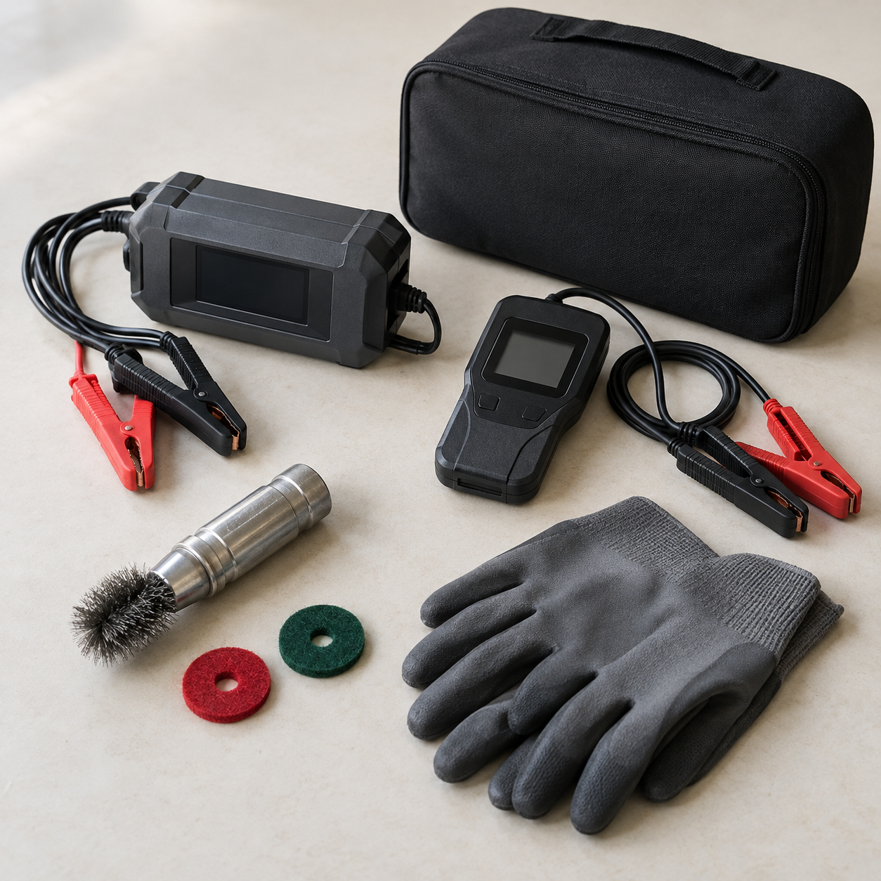 Vehicle Battery Care and Charging Kit - gallery view 1