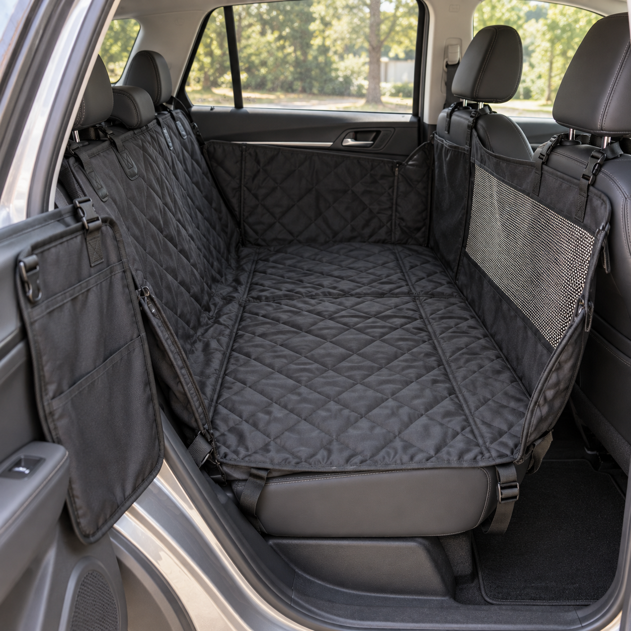 Pet Rear-Seat Protection and Travel Set - gallery view 2