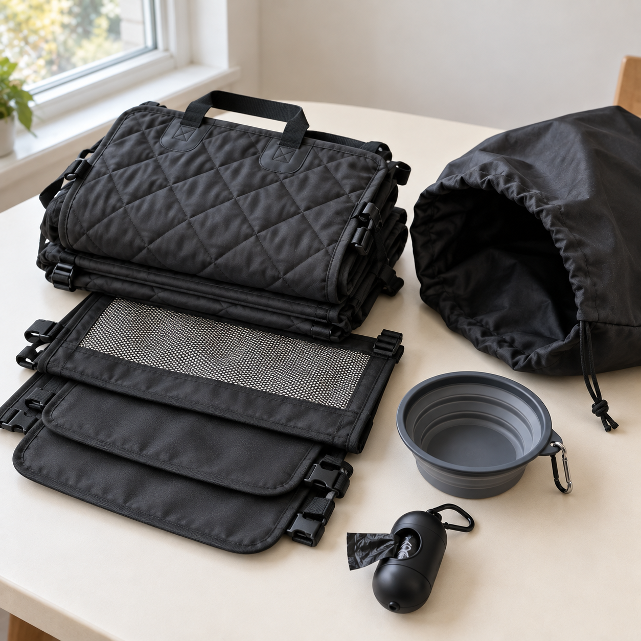 Pet Rear-Seat Protection and Travel Set - gallery view 5