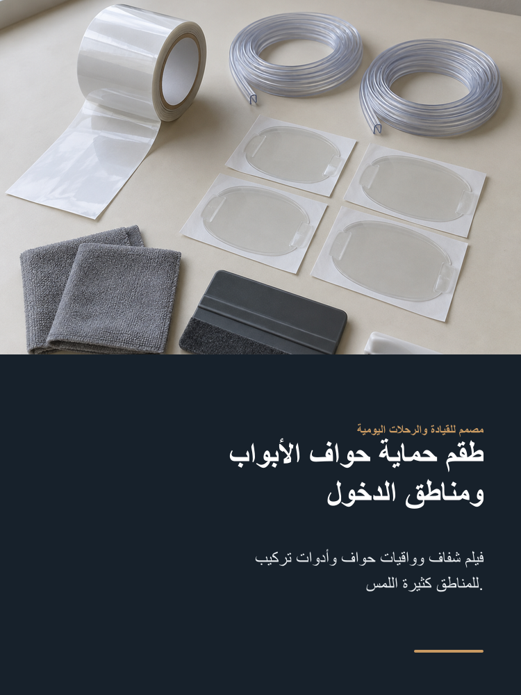 Door Edge and Entry Protection Kit - Arabic detail 1