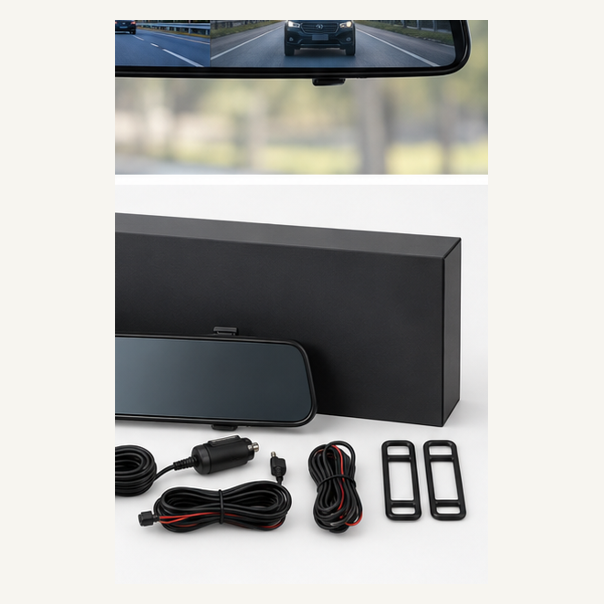 12-Inch Streaming Rearview Mirror Camera Kit - gallery view 6