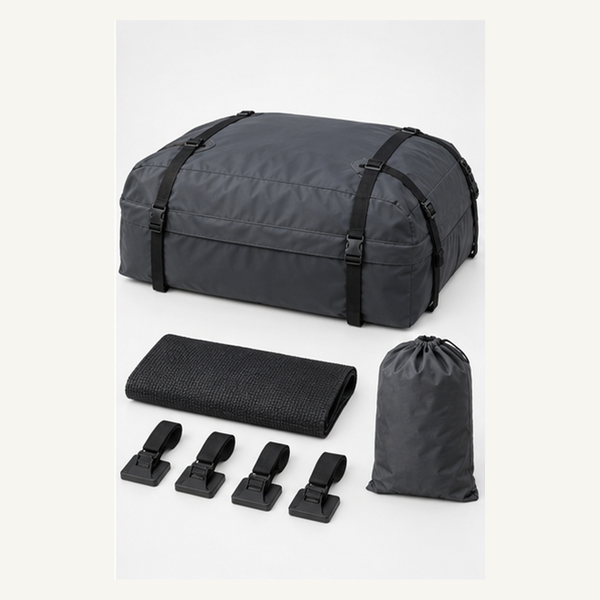 Waterproof Rooftop Cargo Bag Kit - complete kit