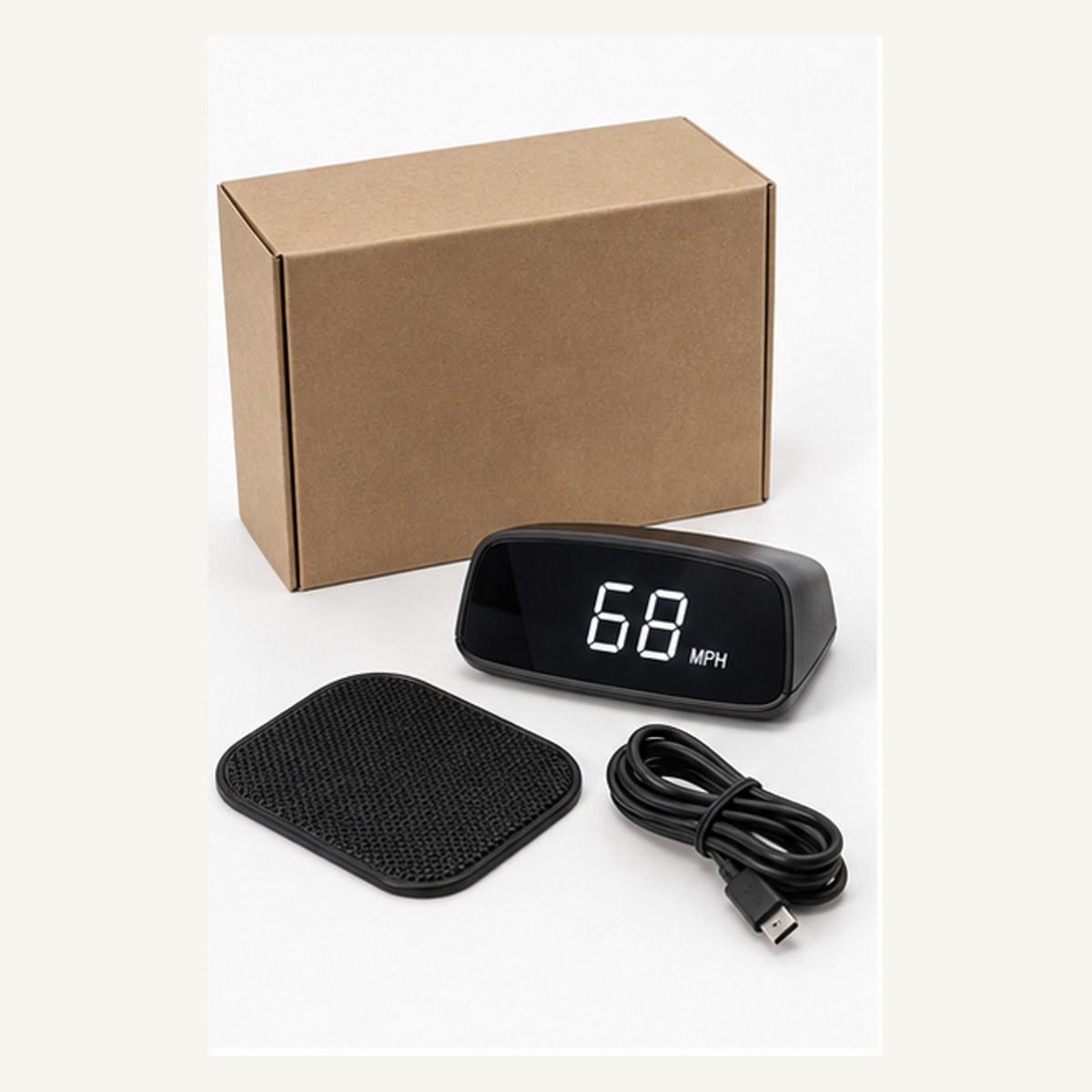 GPS Head-Up Speed Display - complete kit