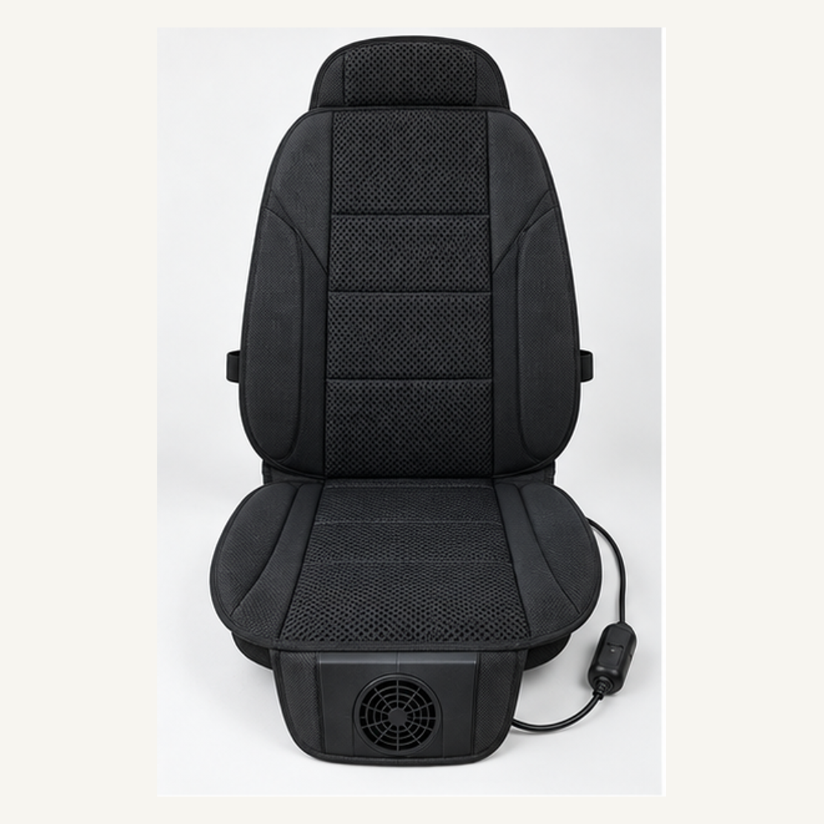 Ventilated Car Seat Cushion - complete kit