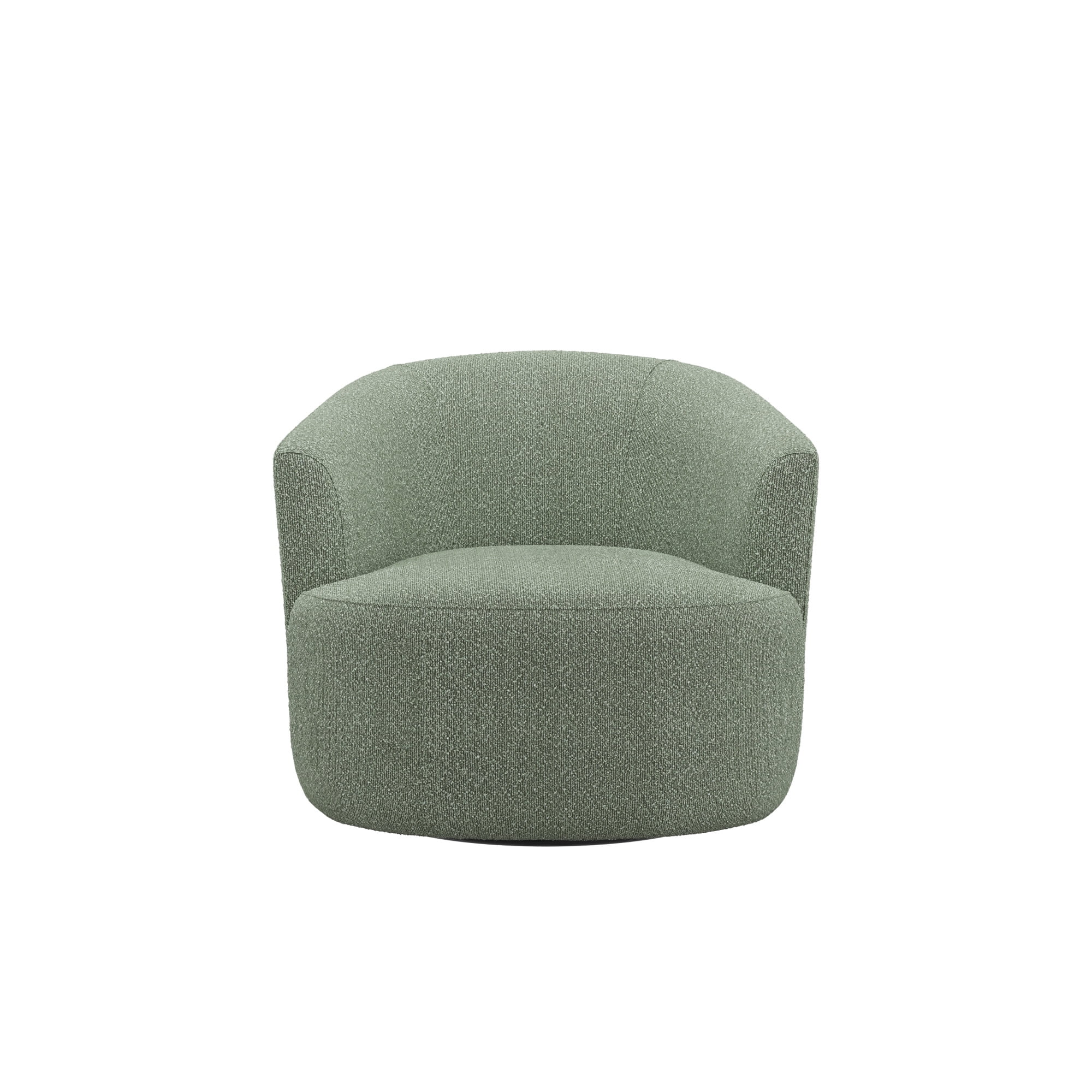 Bouclé 360° Swivel Accent Chair