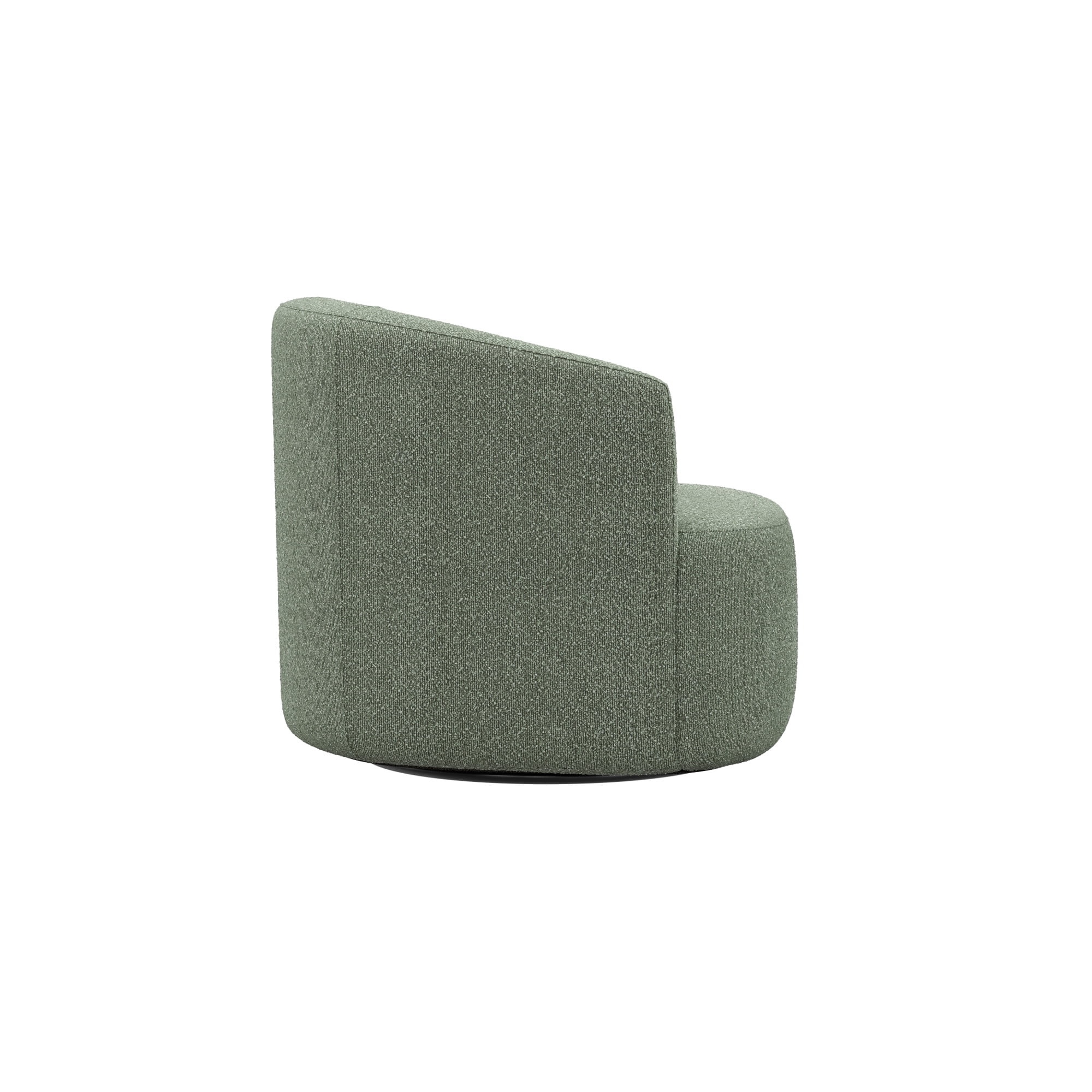 Bouclé 360° Swivel Accent Chair