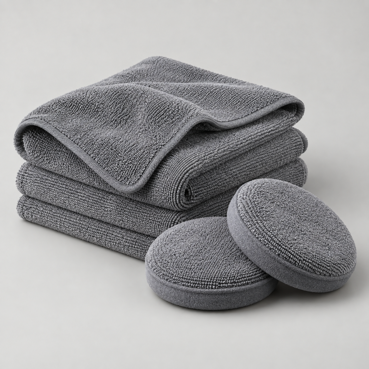 Microfiber Cabin Cleaning Kit in a clean studio setting without logos