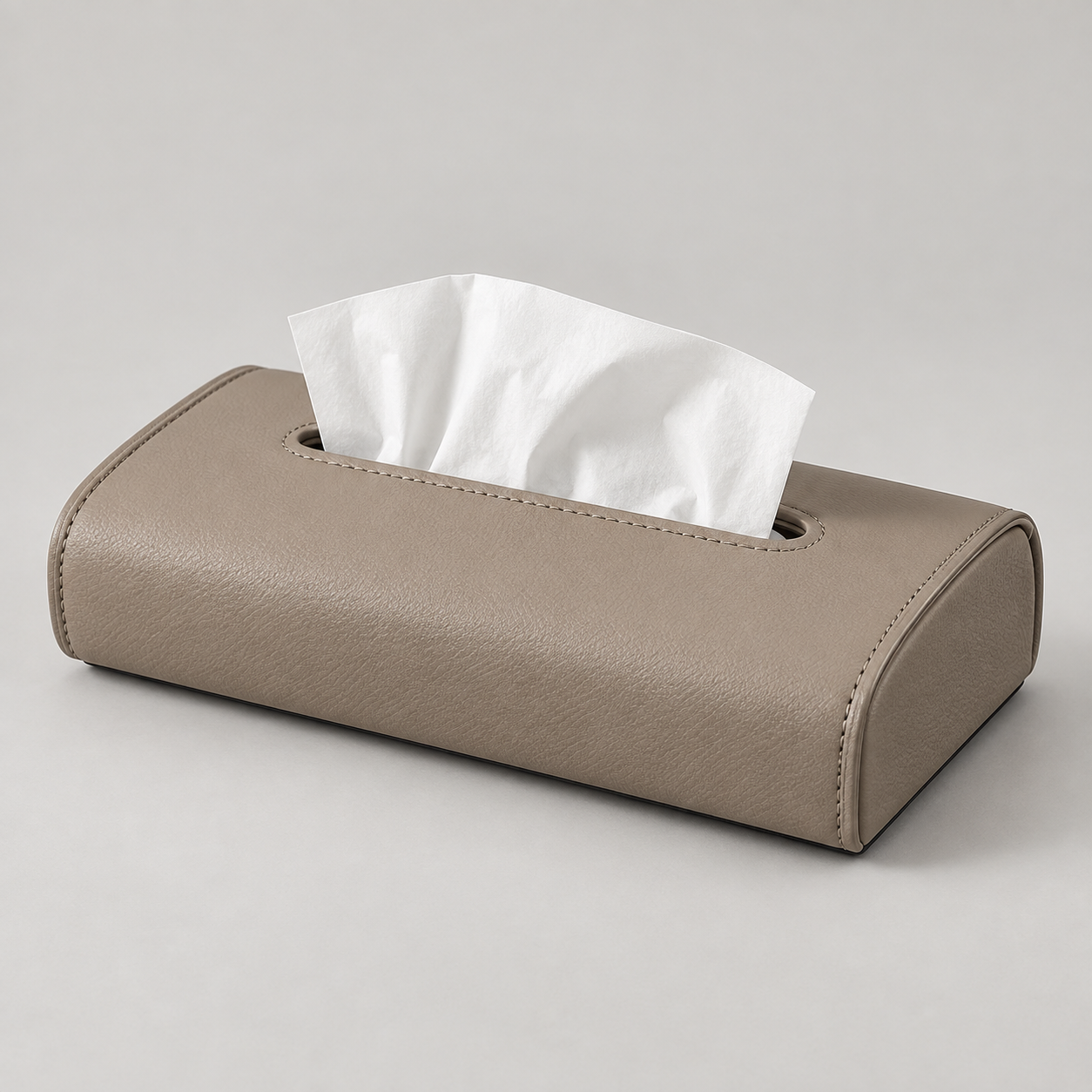 Hanging Tissue Holder in a clean studio setting without logos