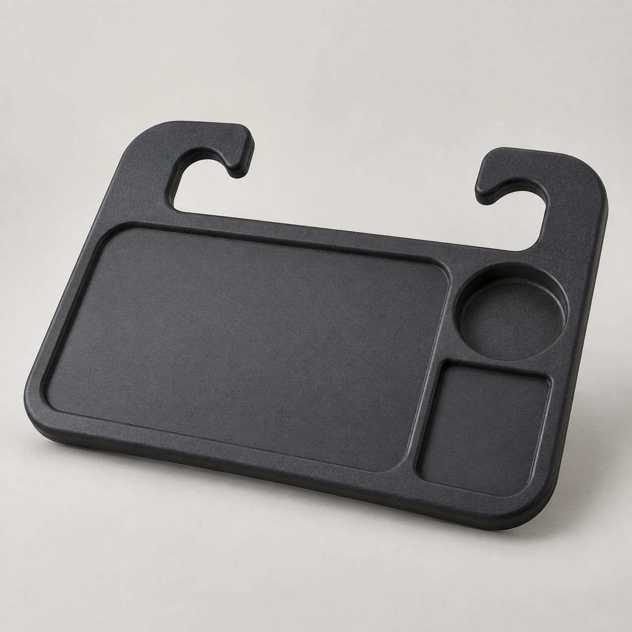 Steering Wheel Travel Tray in a clean studio setting without logos