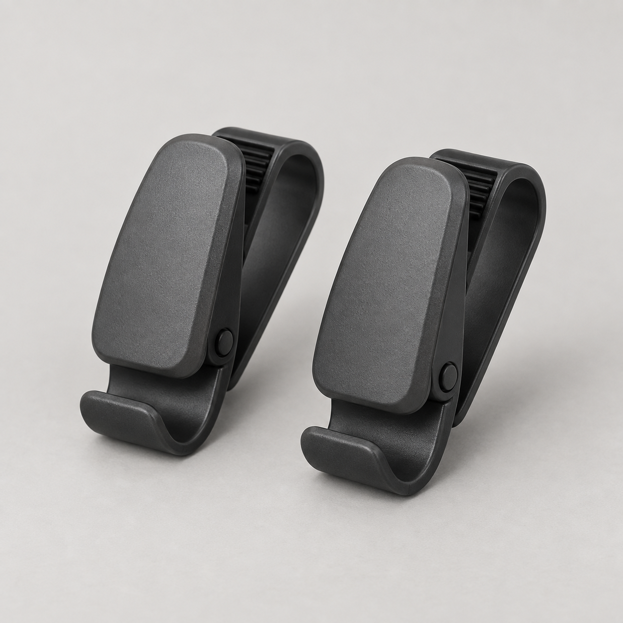 Slim Visor Phone Clip in a clean studio setting without logos